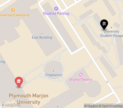 Closest campuses from Student Village