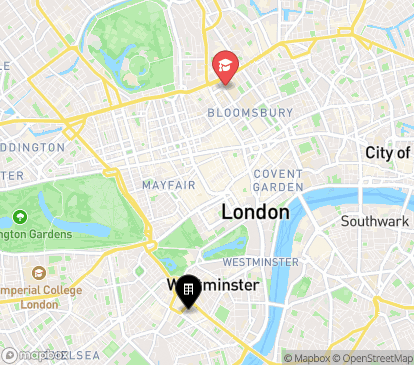Closest campuses from Goldsmid House