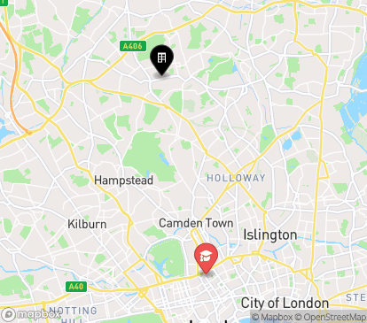 Closest campuses from Bernard Johnson House