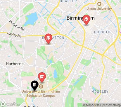 Closest campuses from The Metalworks