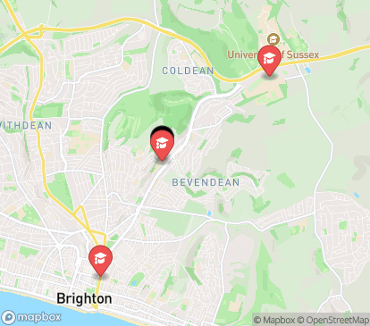 Closest campuses from Moulsecoomb Place - Moulsecoomb