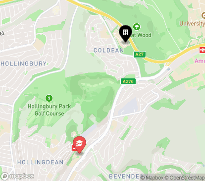 Closest campuses from Selsey - Varley Park