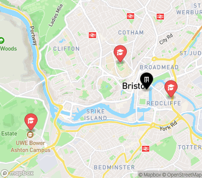 Closest campuses from Waverley House