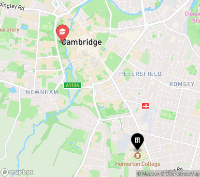 Closest campuses from Homerton College