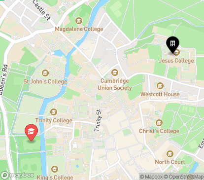 Closest campuses from Jesus College