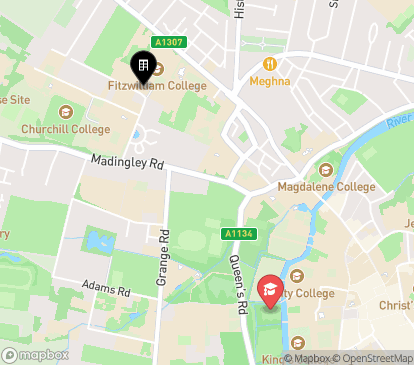 Closest campuses from Fitzwilliam College