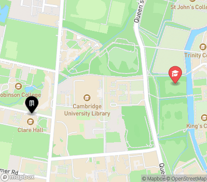 Closest campuses from Clare Hall