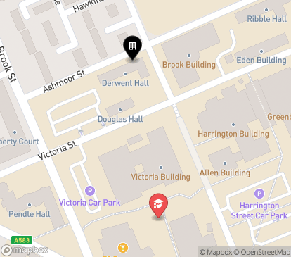Closest campuses from Derwent Hall