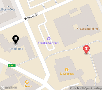 Closest campuses from Pendle Hall