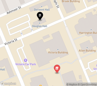 Closest campuses from Douglas Hall
