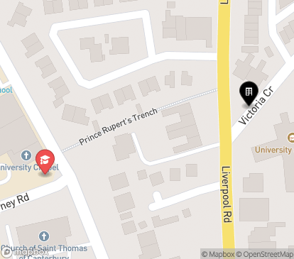 Closest campuses from John Milton Hall