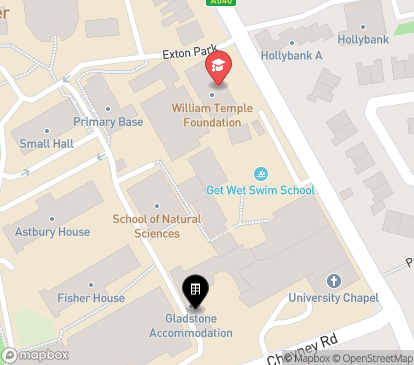 Closest campuses from Gladstone House