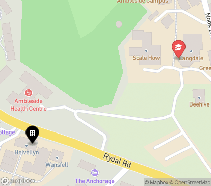 Closest campuses from Helvellyn