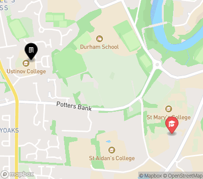 Closest campuses from Ustinov College
