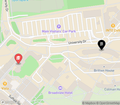 Closest campuses from Paston House