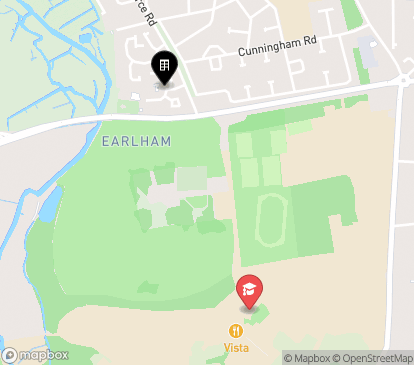 Closest campuses from Yew House