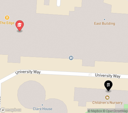 Closest campuses from West Halls - Clare House