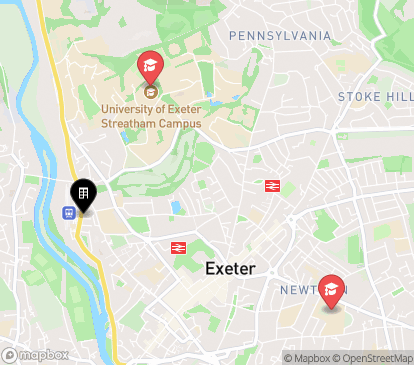 Closest campuses from Bonhay House
