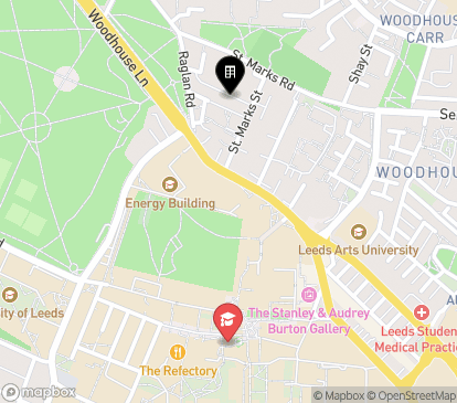 Closest campuses from St Mark's Residences