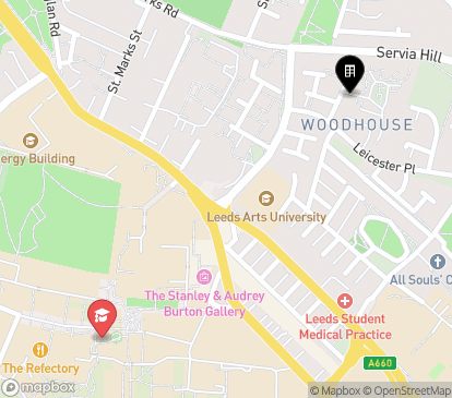 Closest campuses from Montague Burton Residences