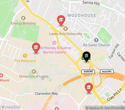 Closest campuses from Broadcasting Tower