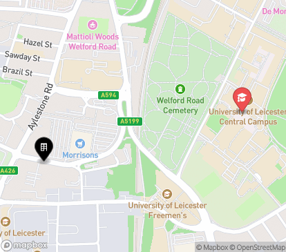 Closest campuses from Freemens Common