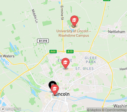 Closest campuses from iQ Hayes Wharf