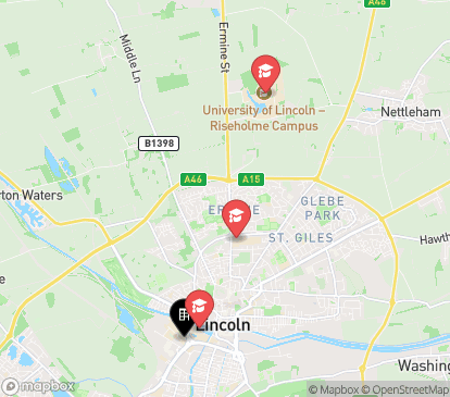 Closest campuses from Saul House