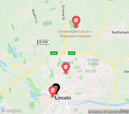 Closest campuses from Hayes House