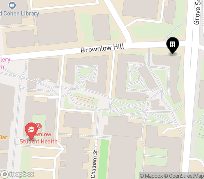 Closest campuses from Crown Place - Liverpool