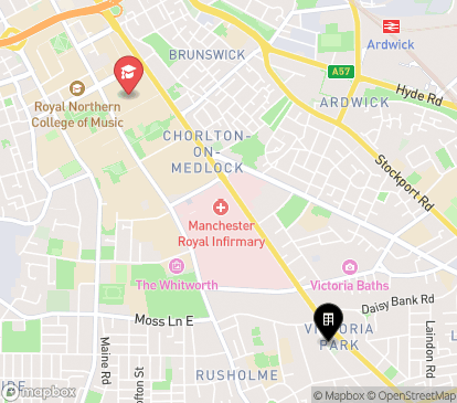Closest campuses from Dalton-Ellis Hall