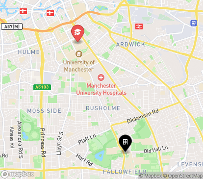 Closest campuses from Sheavyn House