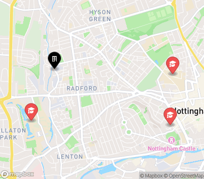 Closest campuses from St Peter's Court
