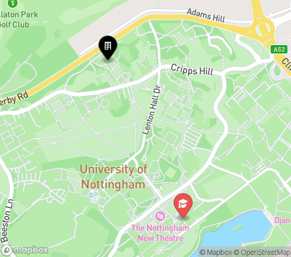 Closest campuses from Lenton & Wortley Hall
