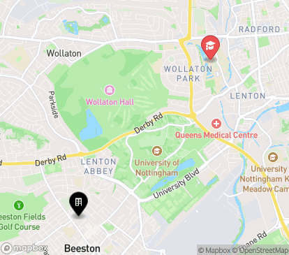 Closest campuses from Albion House