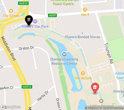 Closest campuses from Melton Hall