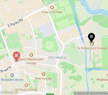 Closest campuses from St Catherine's College
