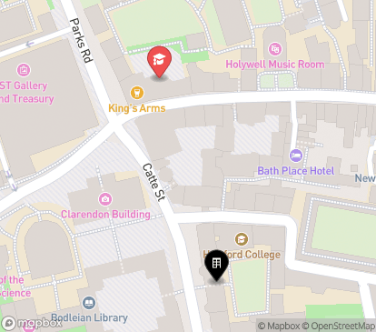 Closest campuses from Hertford College