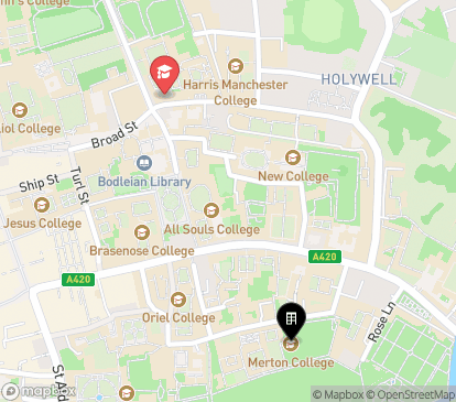 Closest campuses from Merton College