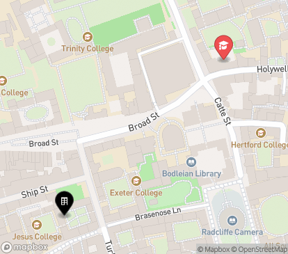 Closest campuses from Jesus College