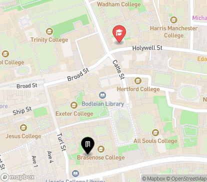 Closest campuses from Brasenose College