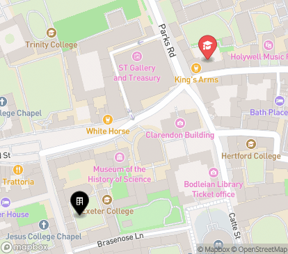 Closest campuses from Exeter College