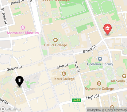 Closest campuses from St Peter's College
