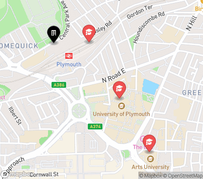 Closest campuses from Central Park Towers