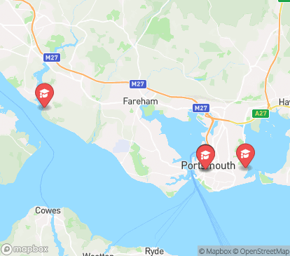 Closest campuses from Rosalind Franklin Halls