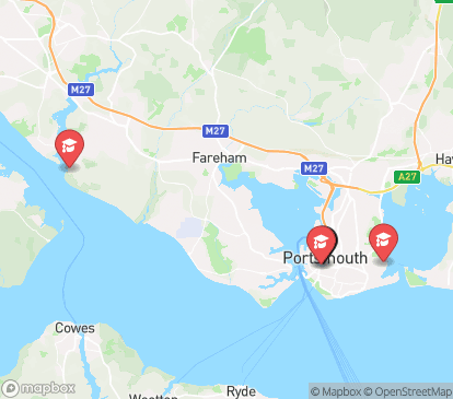 Closest campuses from Trafalgar Hall