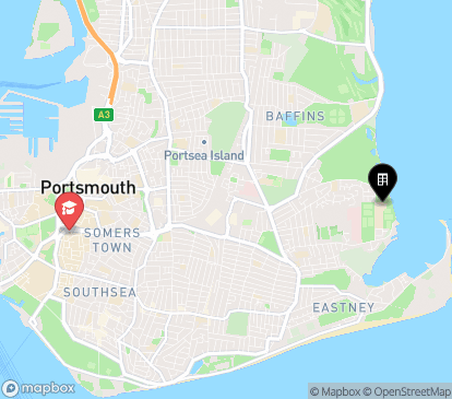 Closest campuses from Langstone Flats