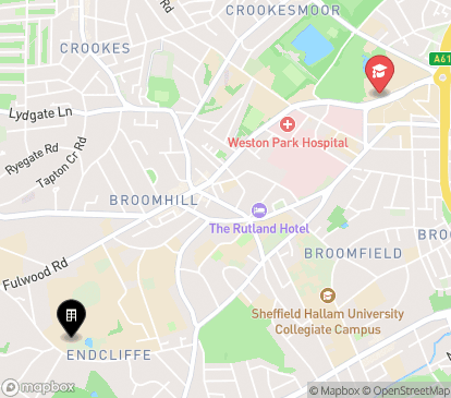 Closest campuses from Froggatt