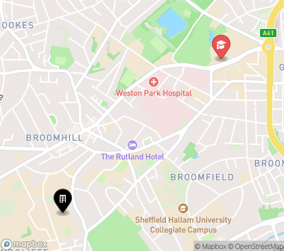 Closest campuses from Crewe Flats