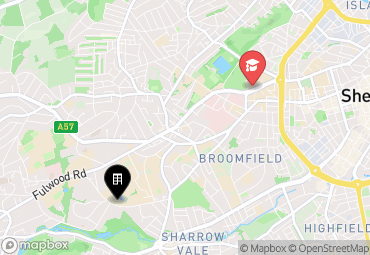 Closest campuses from Endcliffe Vale Flats